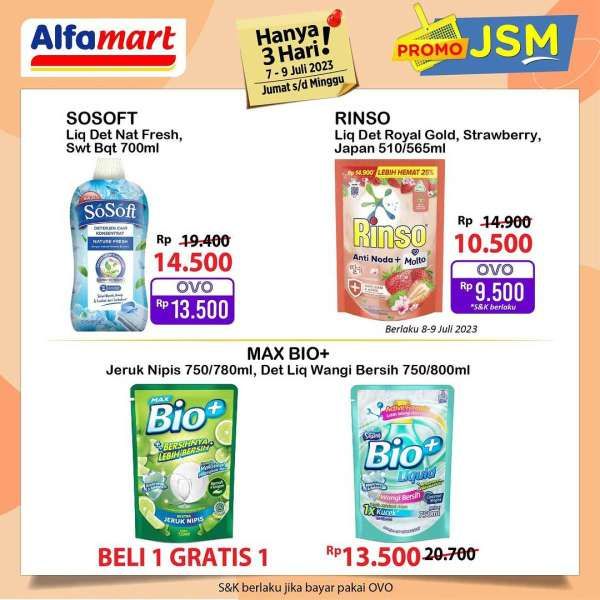 Katalog Promo JSM Alfamart Terbaru 7-9 Juli 2023