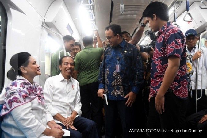 Resmikan MRT Jakarta, Jokowi minta masyarakat tertib dan jaga MRT