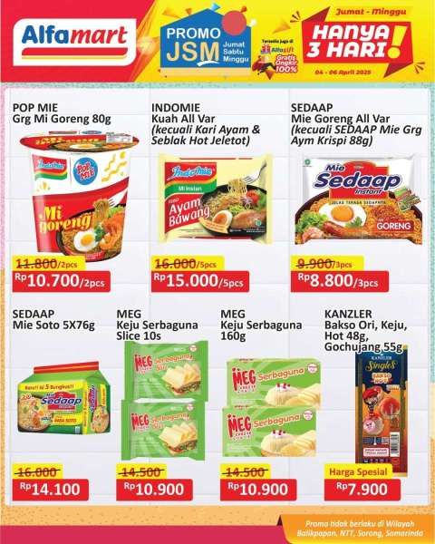 Promo JSM Alfamart 4-6 April 2025
