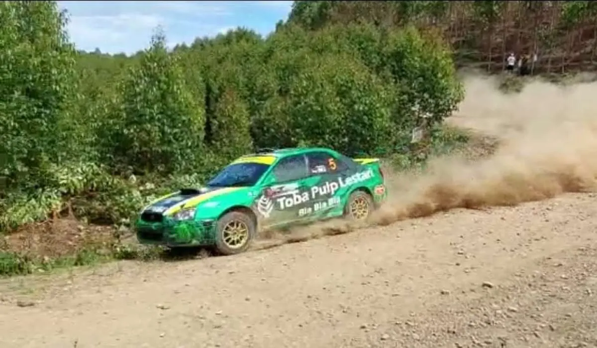 Bangkitkan Sport Tourism, Toba Pulp Lestari Sukseskan Danau Toba Rally 2022