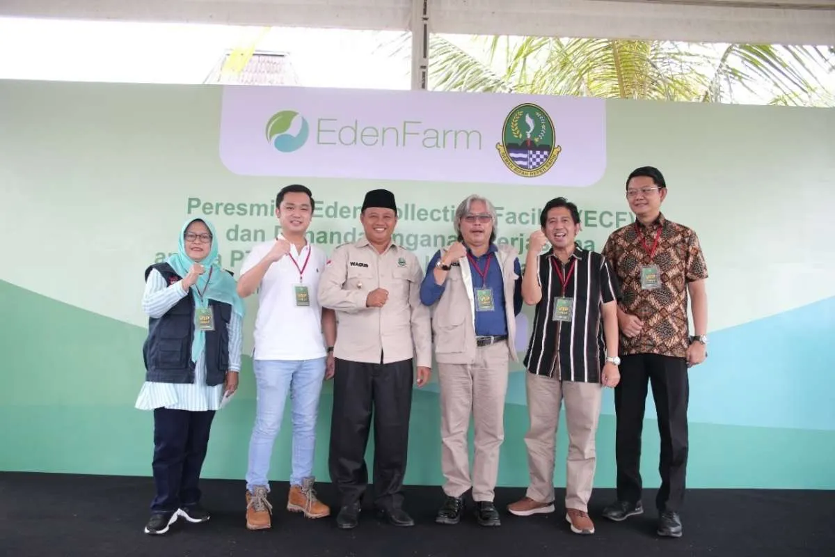 Dorong Petani Milenial, EdenFarm Luncurkan ECF Caringin