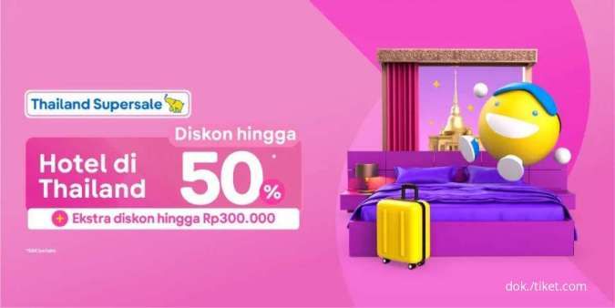 Rencana Liburan ke Thailand? Manfaatkan Diskon Hotel Hingga 50% dari Tiket.com