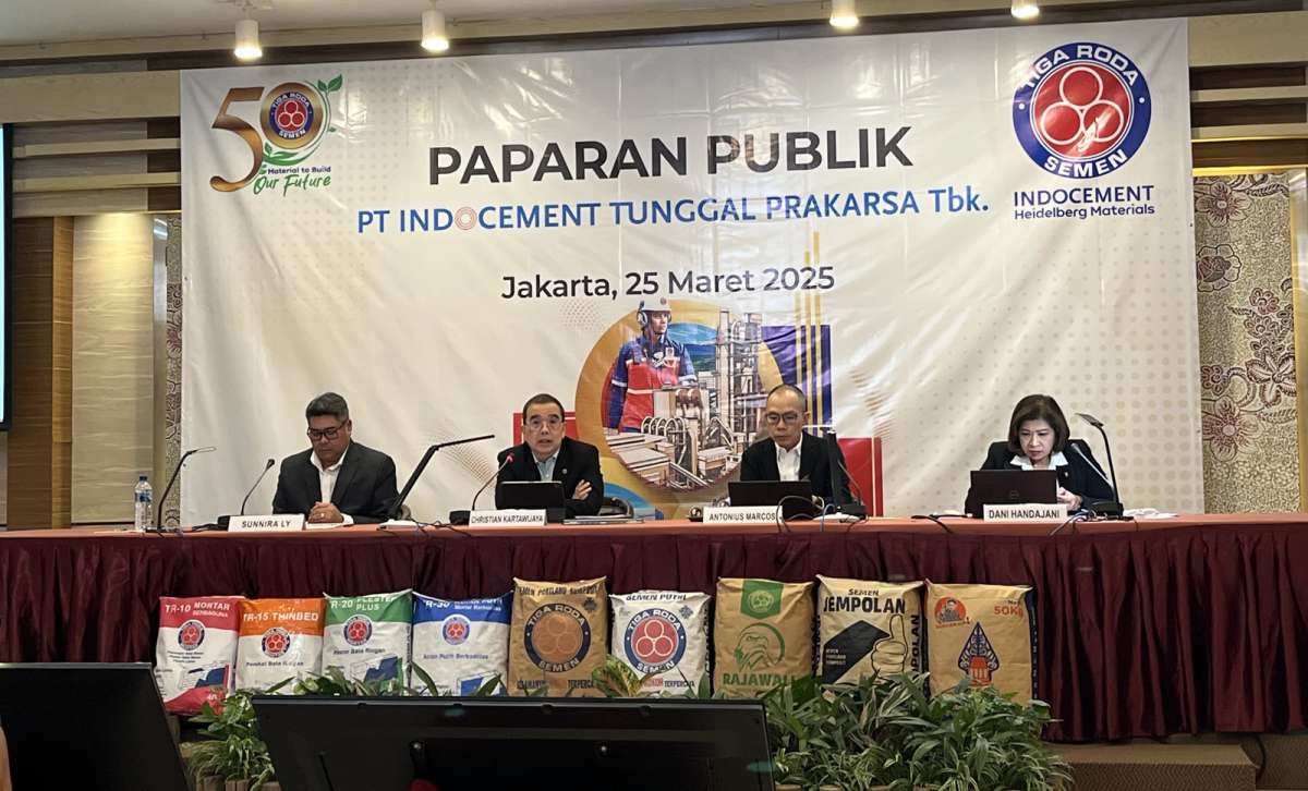 Indocement Tunggal Prakarsa (INTP) Menanti Pemulihan Pasar Semen Nasional