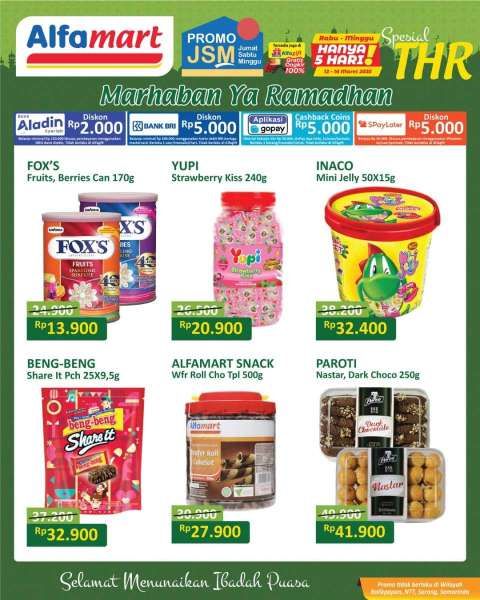 Promo JSM Alfamart Spesial THR 12-16 Maret 2025