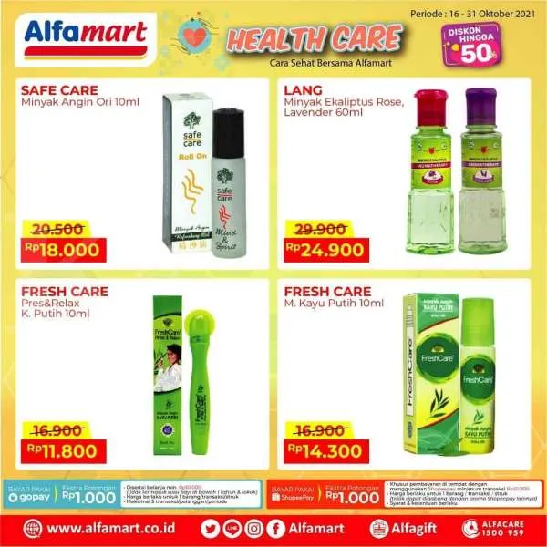 Promo Alfamart Health Care