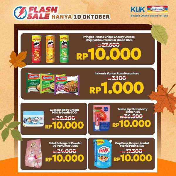 Promo 10.10 di Klik Indomaret 10 Oktober 2024