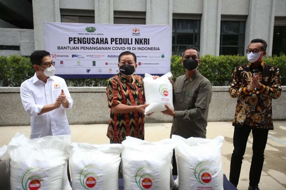 Pengusaha Peduli NKRI memberi bantuan corona lebih dari Rp 600 miliar
