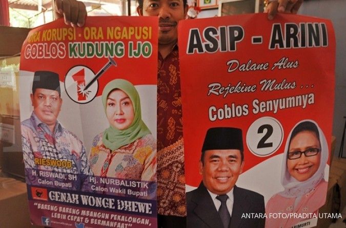 Butuh Rp 75 miliar jadi bupati