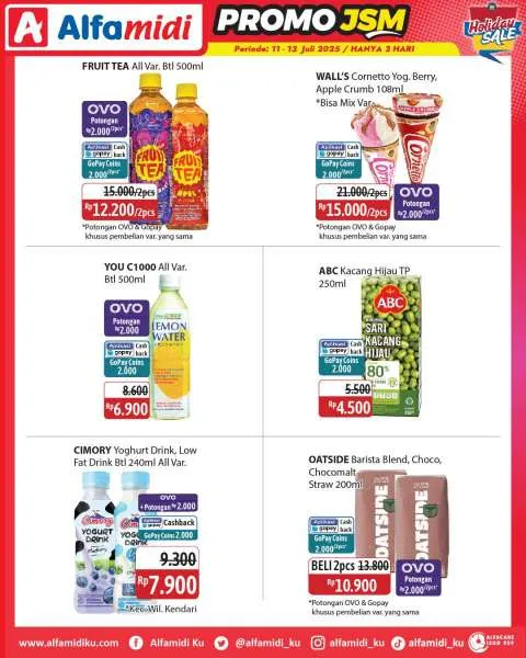 Promo JSM Alfamidi Periode 11-13 Juli 2025
