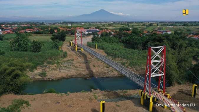 Kementerian PU Lapor Progres 43 Jembatan Gantung Capai 81% per Oktober 2025