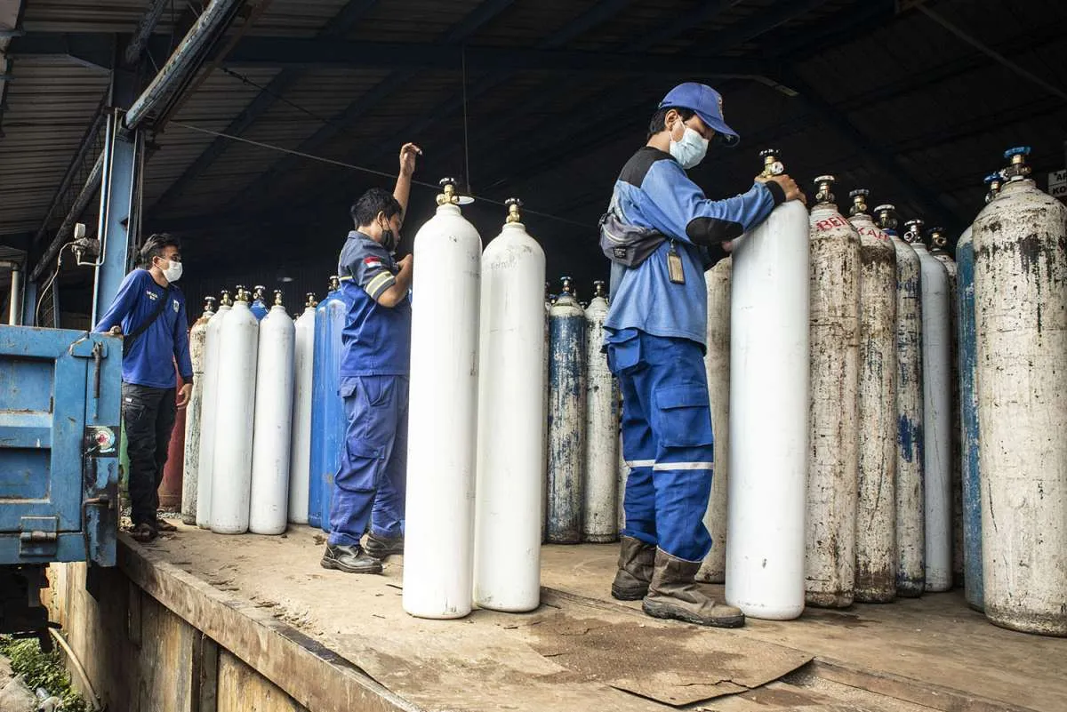 Pemerintah akan impor tabung gas untuk ruangan darurat Covid-19
