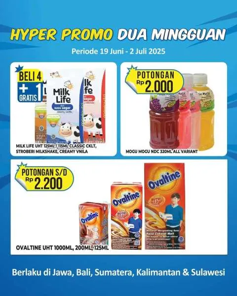 Promo Hypermart Dua Mingguan Periode 19 Juni-2 Juli 2025