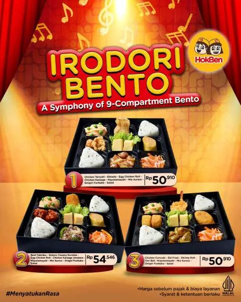 Promo HokBen Irodori Bento September 2025
