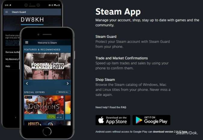 Cara Download Steam di HP Android & iOS Tanpa DNS/VPN, Ini Fitur