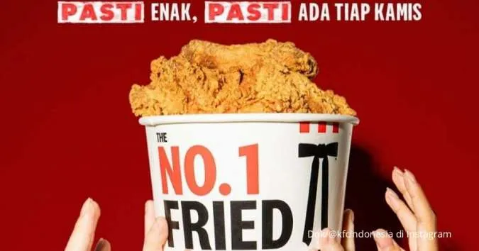 Promo KFC Hari Ini 17 November 2022 Paket The Best Thursday