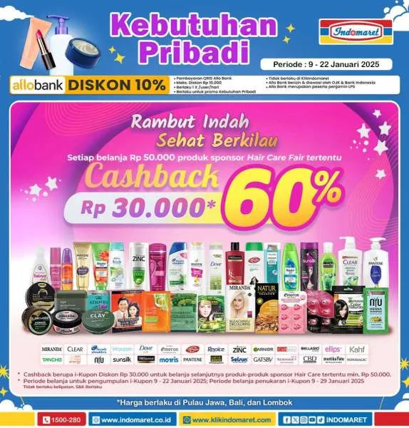 Promo Indomaret Super Hemat Periode 9-22 Januari 2025