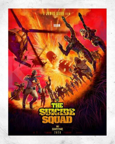 Film The Suicide Squad dari DC yang disutradarai oleh James Gunn.