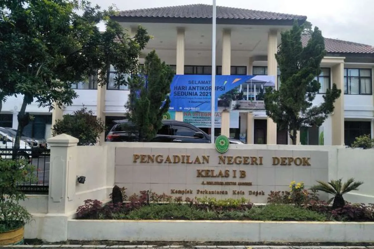 Hakim dan Belasan Pegawai Positif Covid-19, PN Depok Lockdown