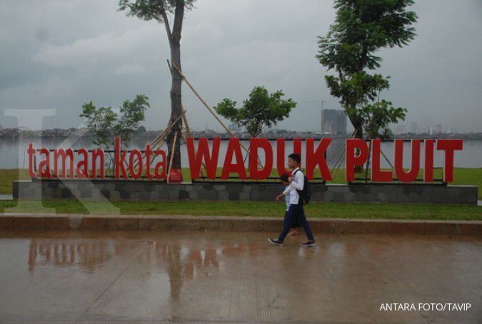 Tangan jail merusak fasilitas umum waduk Pluit