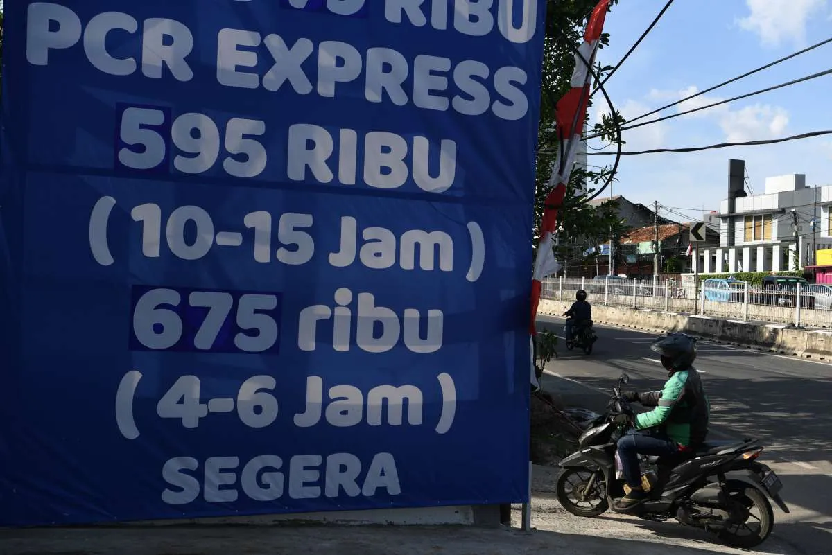 Harga tes PCR turun, belum mampu mendongkrak tes PCR corona dalam sepekan terakhir