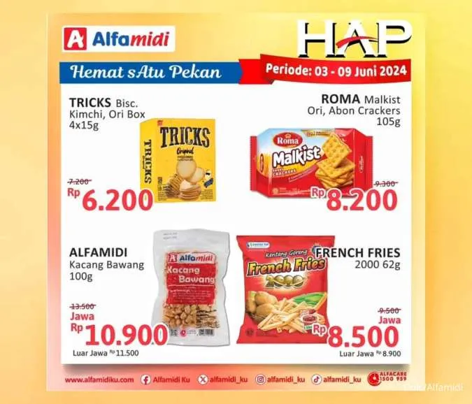 Promo Alfamidi Hemat Satu Pekan Periode 3-9 Juni 2024
