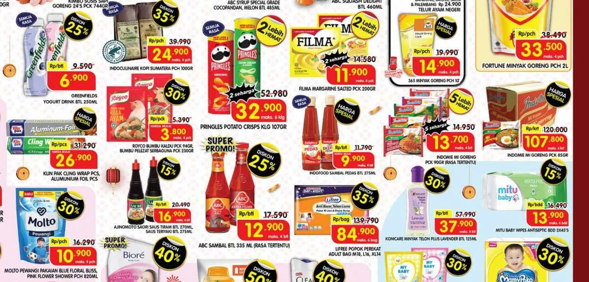 Promo JSM Superindo 20-22 Januari 2023, Diskon 50% untuk Belanja Kebutuhan Imlek