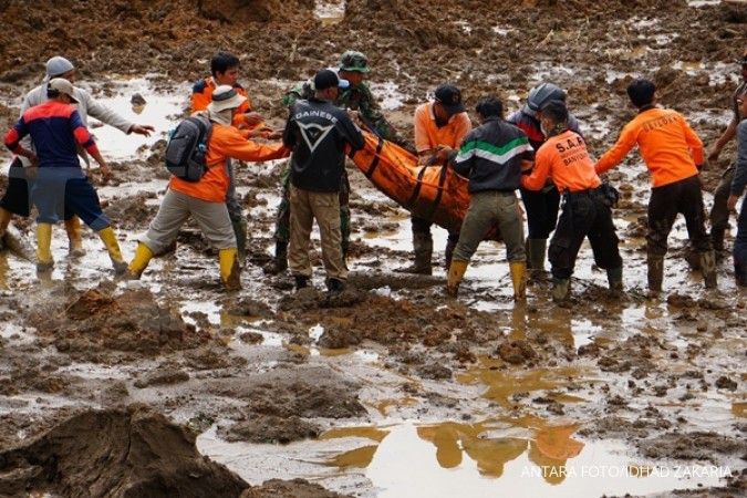 Total 52 jenazah korban longsor berhasil ditemukan