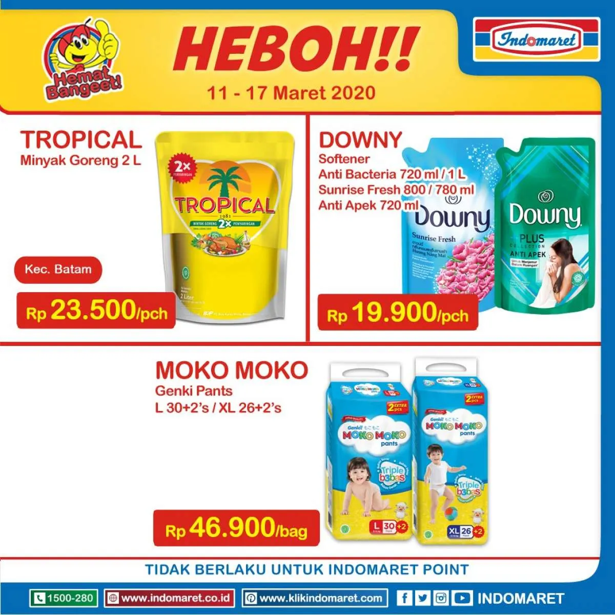 Promo Indomaret Harga Heboh, paling anyar! (11-17 Maret 2020)