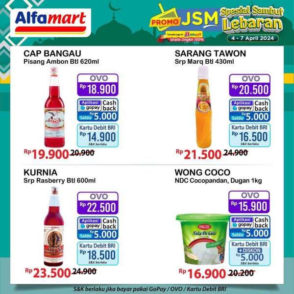 Promo JSM Alfamart Spesial Sambut Lebaran Periode 4-7 April 2024