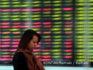 Kepanikan investor membuat indeks ditutup dengan penurunan 2,4%