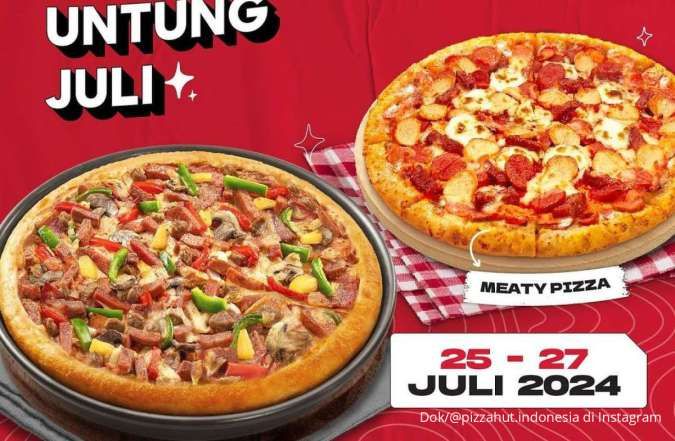 Promo Pizza Hut x BCA Sabtu 27 Juli 2024, Beli 1 Gratis 1 Segera Berakhir Hari Ini