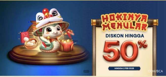 BCA Promo Imlek Food & Beverages Hadir Lagi, Ada Diskon hingga 50% di Hai Di Lao!