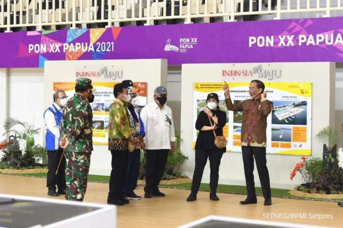 Jokowi minta masyarakat dan pemda manfaatkan arena PON XX Papua