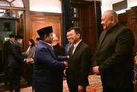 Tiba di London, Prabowo Disambut Diaspora dan Pelajar Perantauan