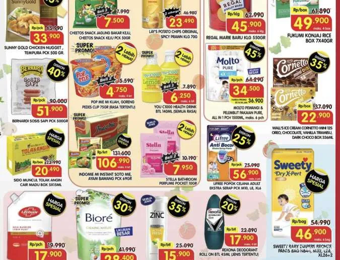 Promo JSM Superindo 2-4 Januari 2026, Nugget-Lemon Import Diskon hingga 45%