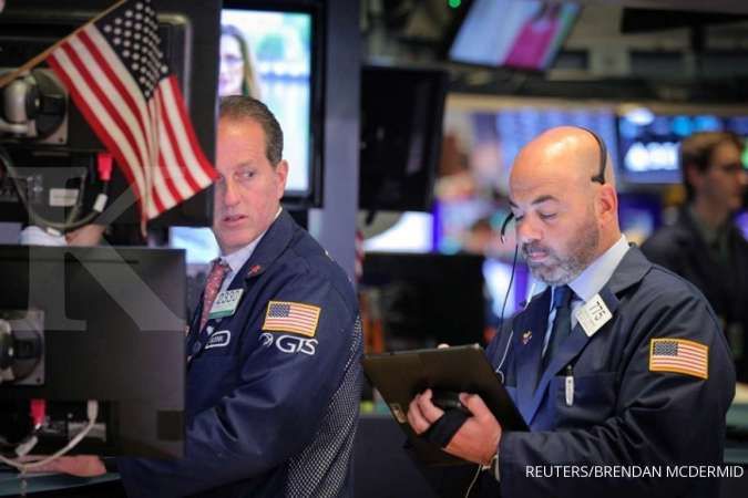 Jelang pengumuman Federal Reserve, Wall Street cenderung melandai