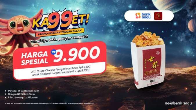 Daftar 10 Promo Ka99et Serba Rp 9.900 di Weekend s.d 15 September 2024