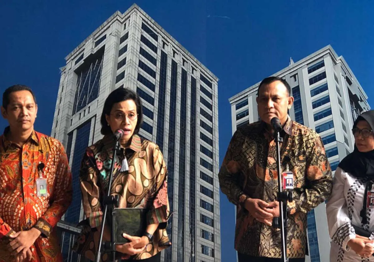 Bahas gaji di masa transisi, Ketua KPK temui Menkeu