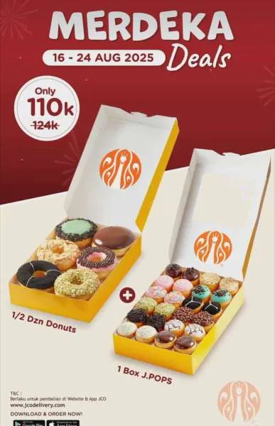 Promo JCO Merdeka Deals 16-24 Agustus