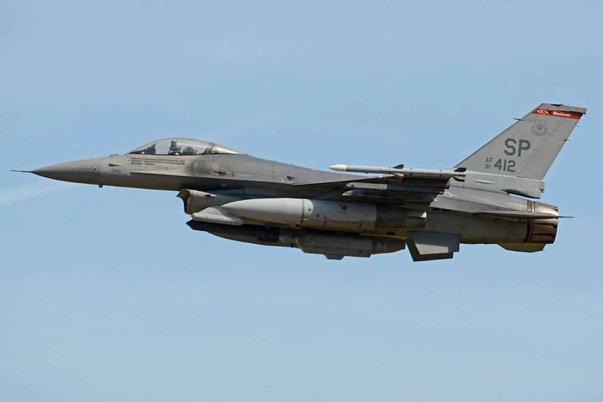 Jet Tempur F-16 Militer AS Jatuh di Jerman Barat, Bagaimana Nasib Pilotnya?