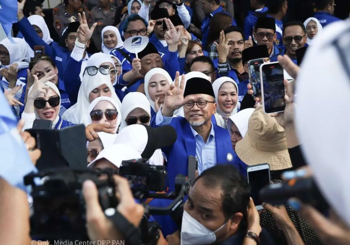 PAN Daftar Pemilu 2024, Zulhas: Matahari Tidak Pernah Ingkar Janji