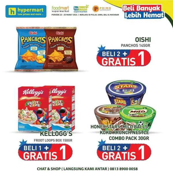 Promo Hypermart Beli Banyak Lebih Hemat Periode 22-25 Maret 2024