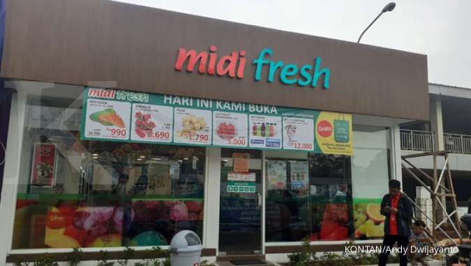15% produk Midi Fresh merupakan private label