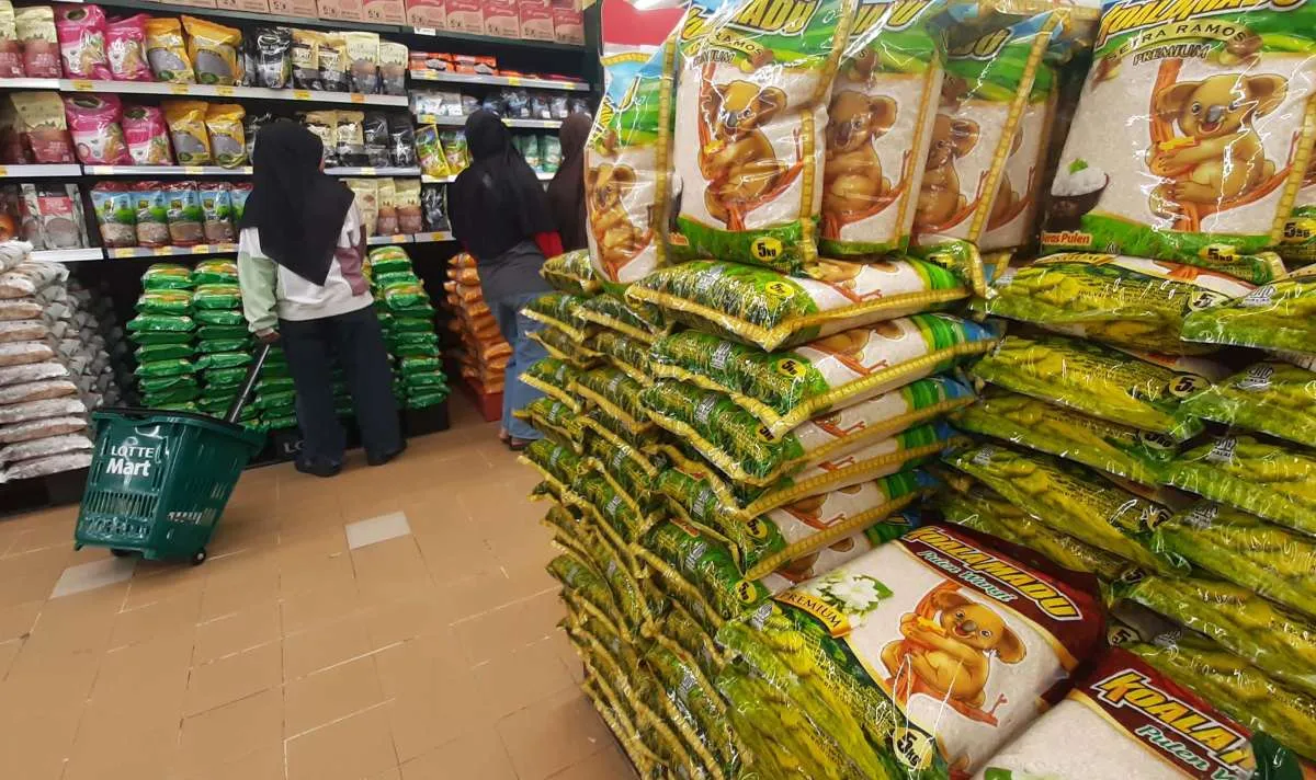 BPS Catat Beras Sumbang Andil Deflasi Terbesar pada Mei 2024