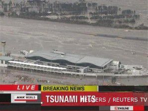 19 pintu pelabuhan Tokyo ditutup setelah gempa