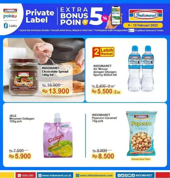 Promo Indomaret Super Hemat Mingguan 9-15 Februari 2022