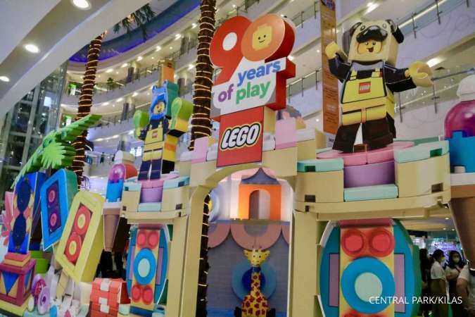 Serunya Liburan Sekolah Bersama Lego 90 Years of Play di Central Park