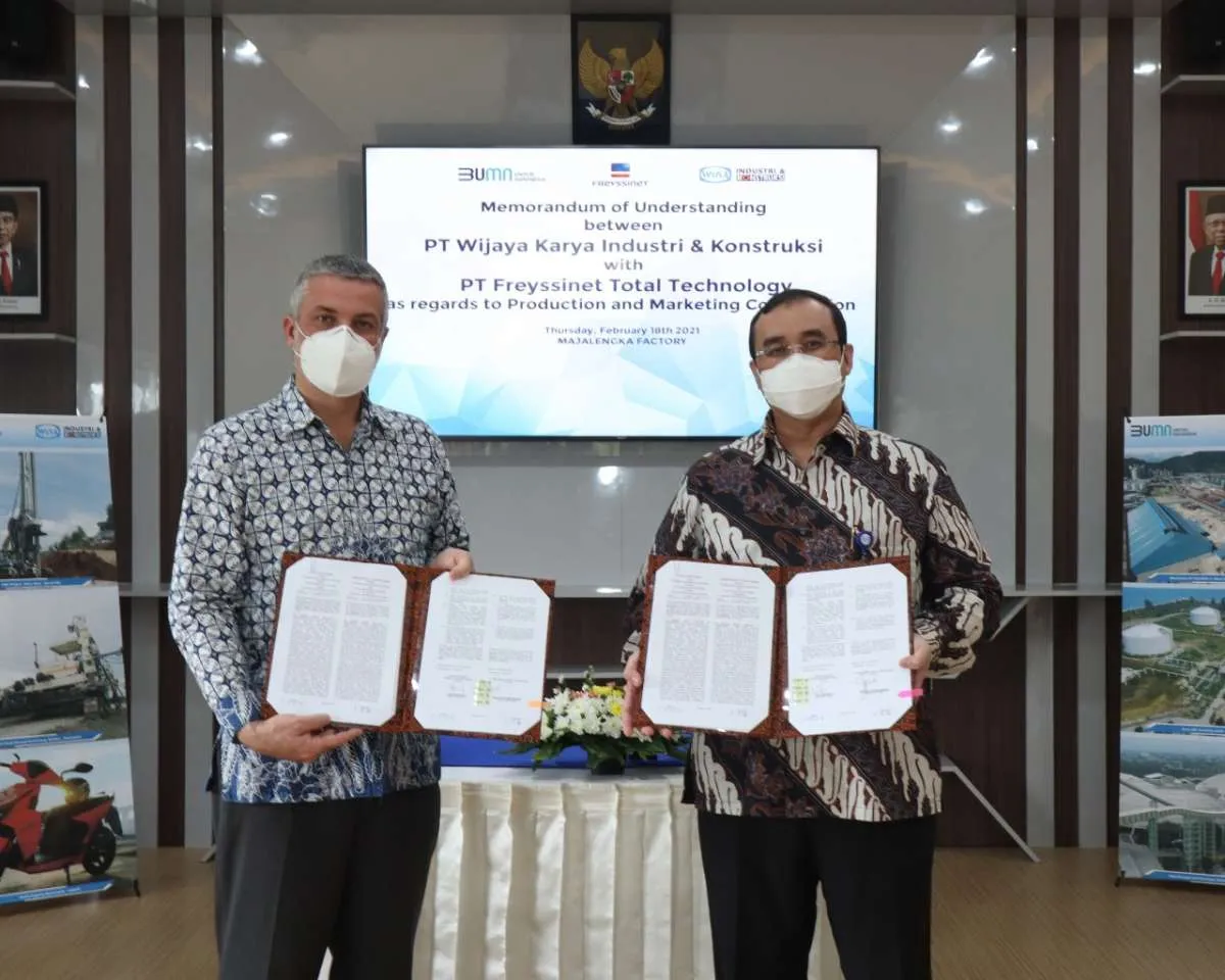 WIKA Ikon - Freyssinet Total Technology perkuat daya saing konstruksi nasional