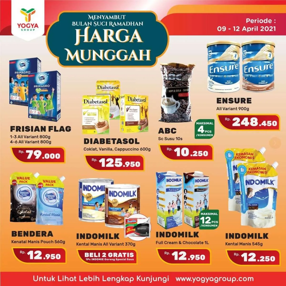 Ada program Harga Munggah di promo JSM Yogya Supermarket 11 April 2021!