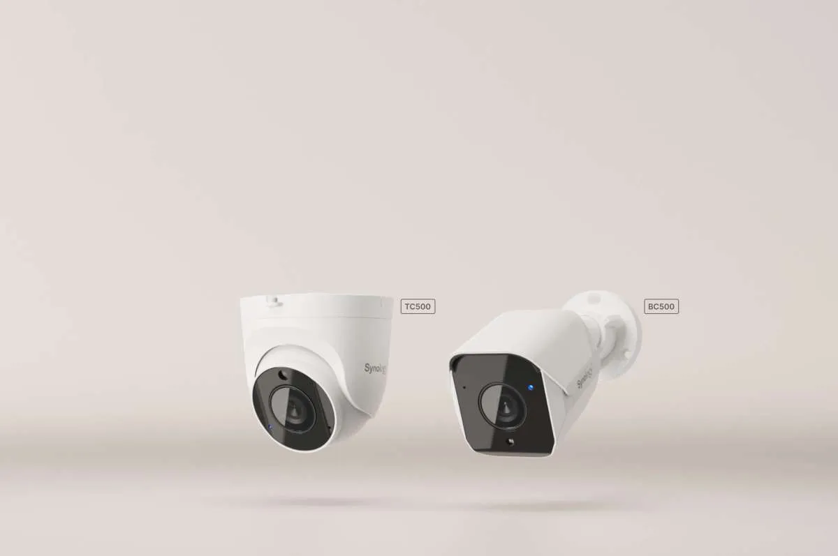 Synology Meluncurkan Kamera IP Bertenaga AI, BC500 dan TC500